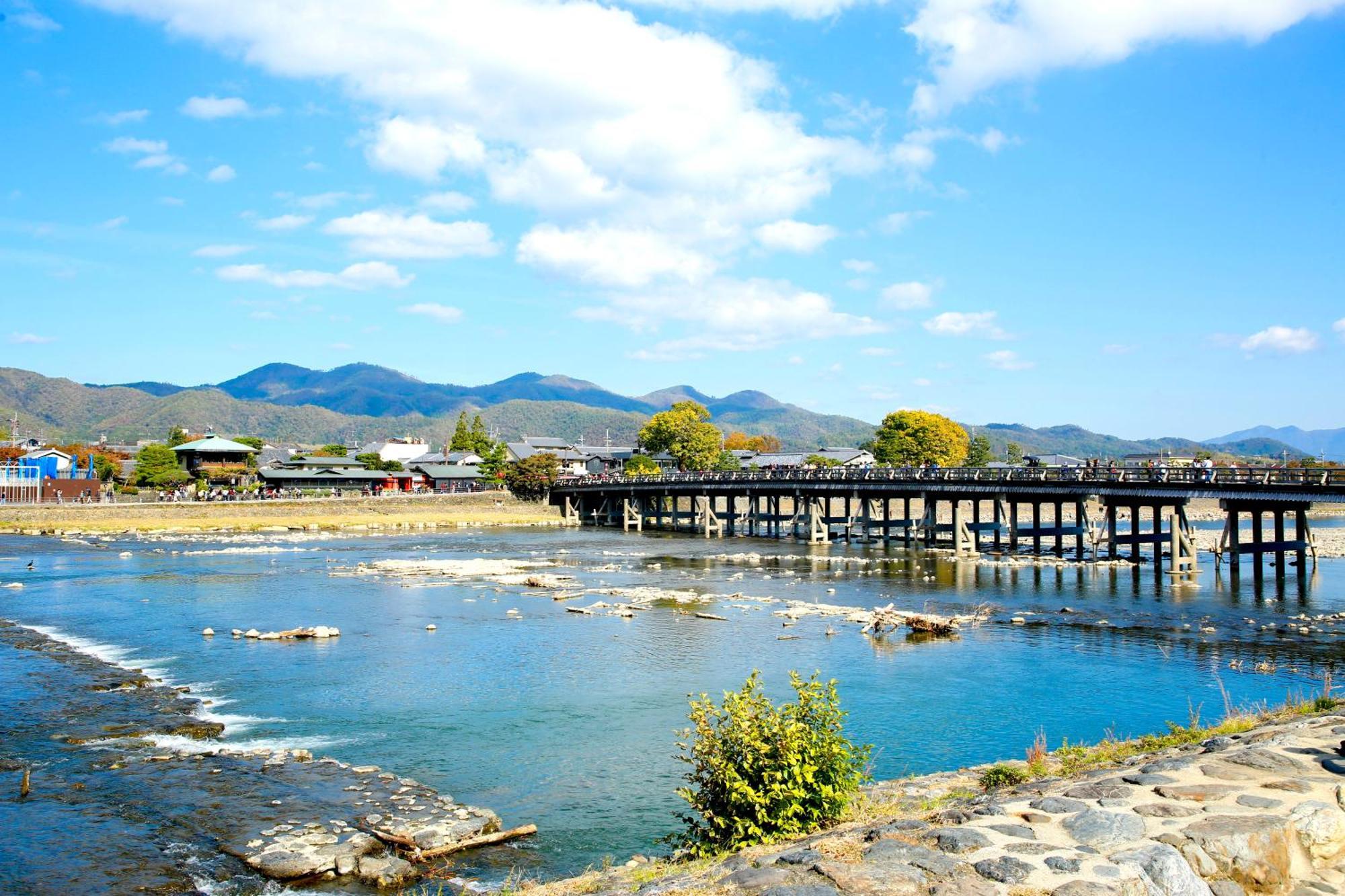 Kyoto Arashiyama Onsen Ryokan Togetsutei Esterno foto