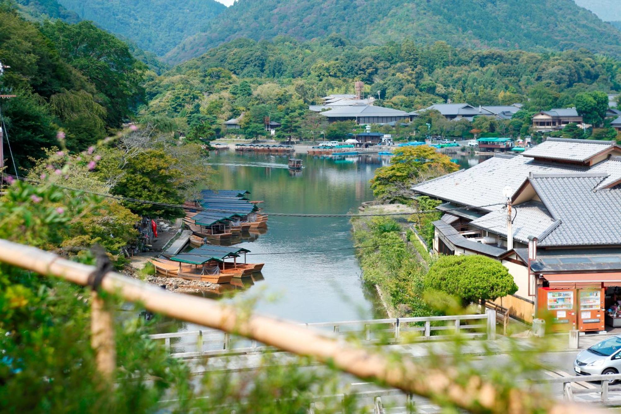 Kyoto Arashiyama Onsen Ryokan Togetsutei Esterno foto